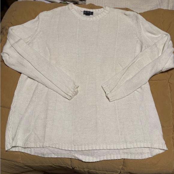 Kenneth Cole Reaction Off-White Knit Top - Picture 1 of 3